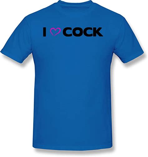 i love cock men s basic short sleeve t shirt adult unisex short sleeve