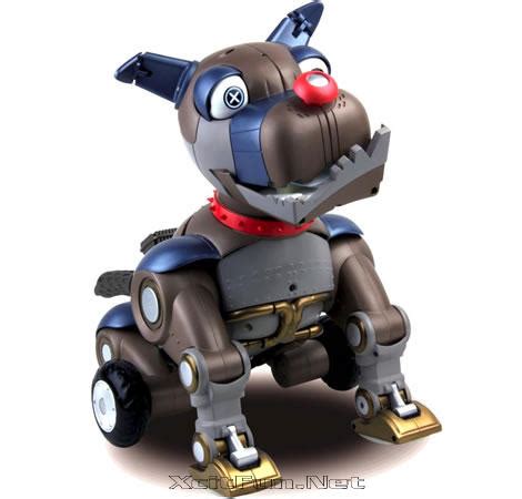 wrex  robo dog wowwees cartoon charcther video xcitefunnet