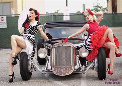 Tonya Kay S Pinup Pole Show Classic Car Show And Pinup Models