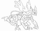 Pokemon Coloring Pages Deoxys Kyurem Getdrawings Choose Board sketch template