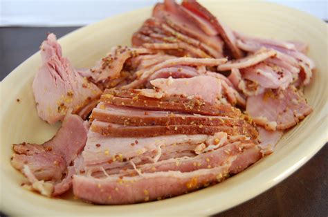 slow cooker holiday ham    cape