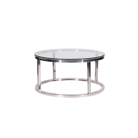 Rent Silver Noble Coffee Table 36 Glass Top Coffee And End Tables In
