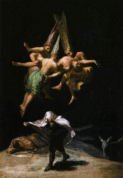 Las Brujas En El Aire Francisco De Goya