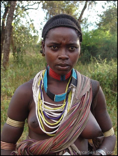 african girl with naked breast in the forest africa sex press