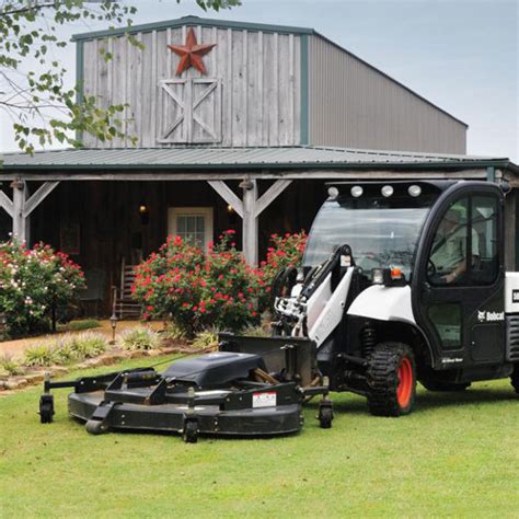 skid steer attachment mower hardy equipment rentals