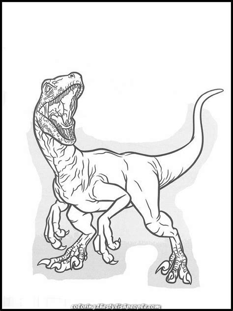 jurassic world coloring pages  print  teenagers dinosaur