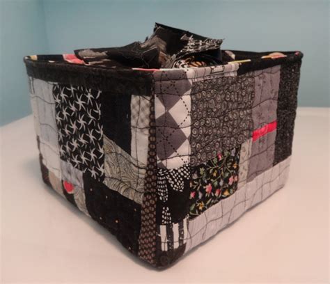 quilting quilted storage box