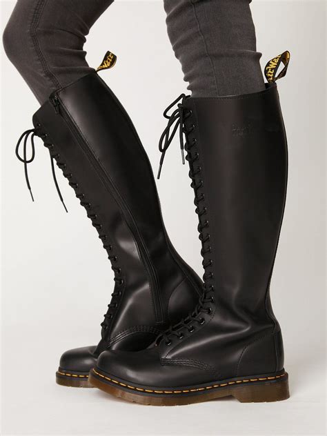 eye zip boot boots womens boots  martens boots