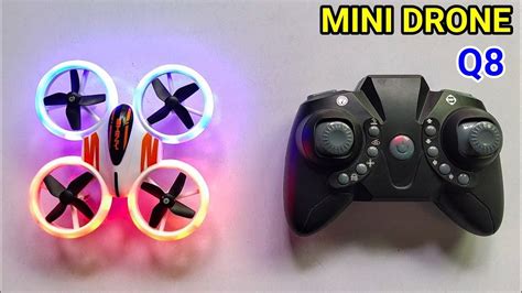 shiny  mini smart drone unboxing   minute dk toys youtube