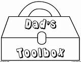 Fathers Craft Father Toolbox Crafts Freebie Choose Board Teacherspayteachers sketch template