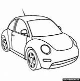 Coloriage Beetle Colorare Coloriages Colorier Thecolor Albumdecoloriages Trasporto Automobili Mezzi sketch template