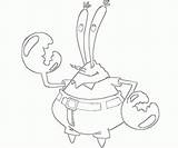 Krabs Spongebob Keba Kraba Squarepants Clipart Crta sketch template