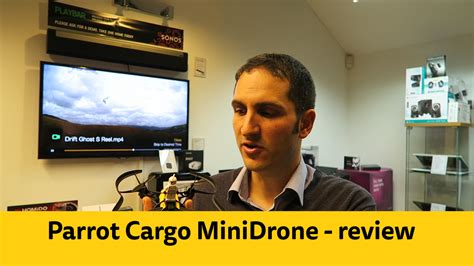 parrot cargo drone review  technology man