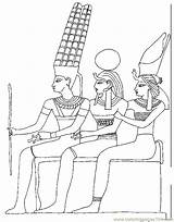 Coloring Pages Sarcophagus Egypt Popular sketch template