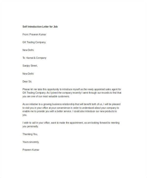 introduction letter samples    letter template