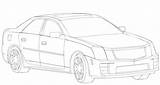 Cadillac Coloring Pages Printable sketch template