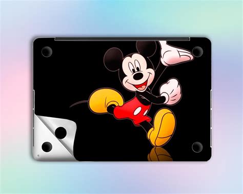 disney mouse sticker  macbook air   skin accessories etsy