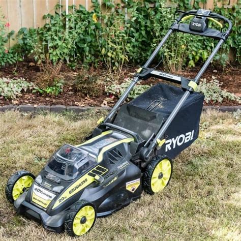 Ryobi Self Propelled Electric Lawn Mower Review The Handymans Daughter
