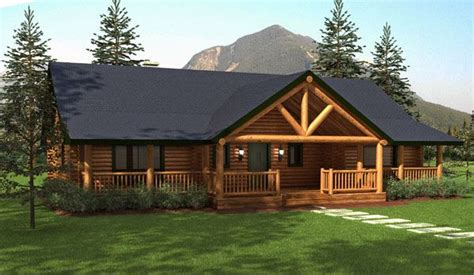 hickory spring log home floor plans log home floor plans ranch style homes ranch house plans