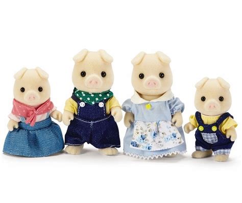calico critters oinks family    calicocritters family farm