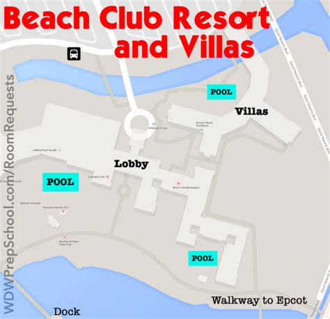 beach club resort maps wdw prep school