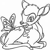 Bambi Coloring Wecoloringpage sketch template