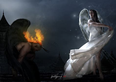angel and devil wallpaper 61 images