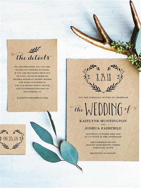 wedding invitation templates youll love
