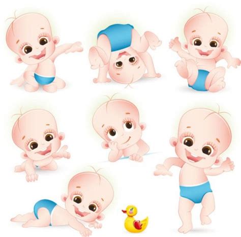 vector de dibujos animados bebe descargar vectores gratis decoracion pinterest baby