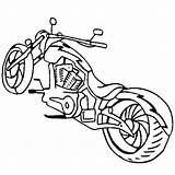 Coloring Pages Motorcycle Chopper Wheeler Harley Davidson Bike Print Motocross Dirt Thecolor Boy Motorcycles Bad Bikes Color Book Printable Motor sketch template