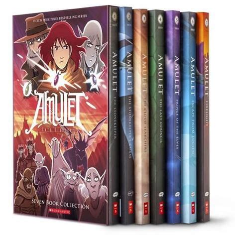 amulet   box set  kazu kibuishi paperback  buy