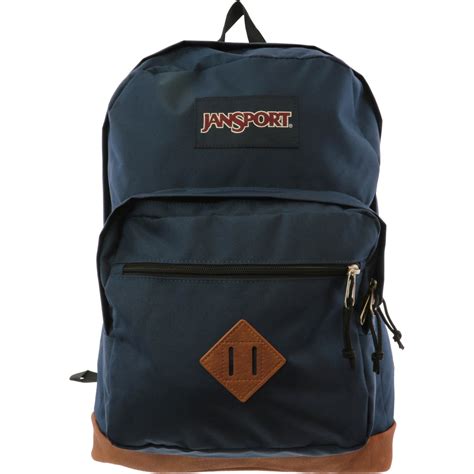 jansport jansport mens city view laptop faux leather backpack walmartcom walmartcom