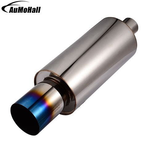 universal stainless steel exhaust pipe cm large size car pipes styling exhaust car tail pipe