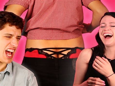 These Guys Tried On Their Girlfriends Thongs—and Obviously They Hated