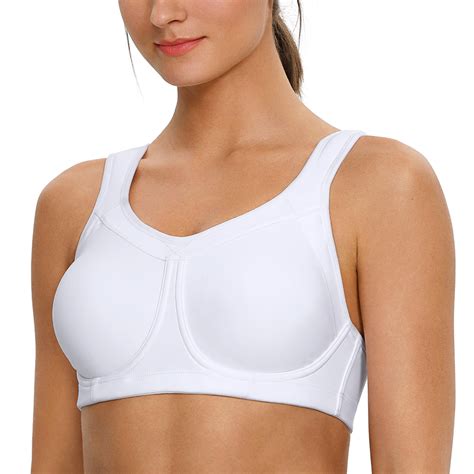 Syrokan Womens High Impact Sports Bras Full Coverage Bounce Control