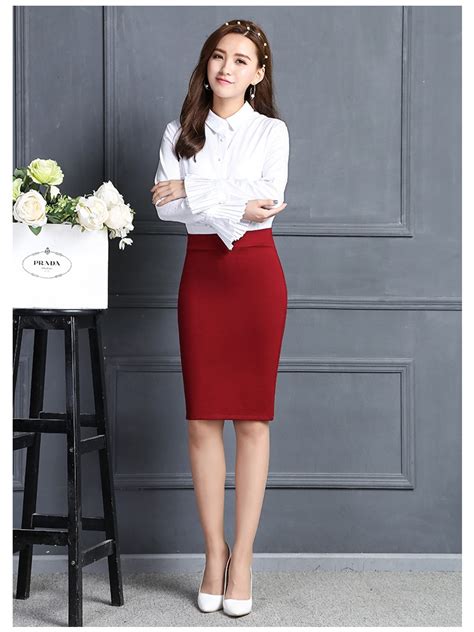 Buy 2018 Sexy Women Short Skirt Work Fashion Slim