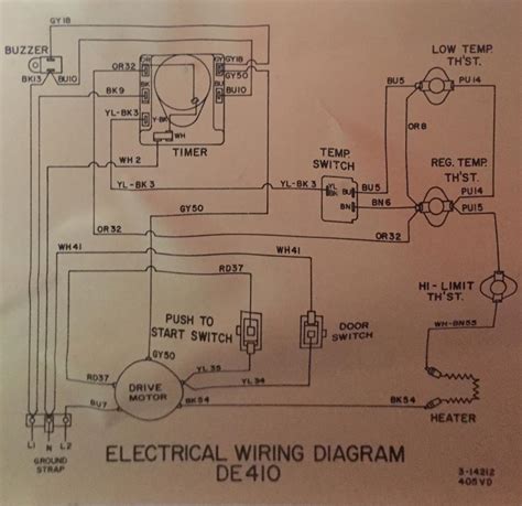 dryer motor wiring diagram