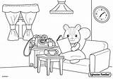 Families Sylvanian Coloring Pages Billedresultat Choose Board Family Colouring sketch template