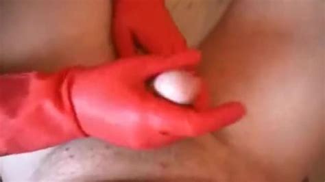 Red Rubber Gloves Handjob Porn Videos