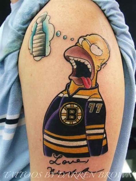 14 Funny Homer Tattoos Simpsons Tattoo Homer Simpson