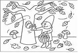 Herfst Kleurplaten Kleurplaat Peuters Pompom Bomen Knutselen Herfstbladeren Uitprinten Activiteiten Pom Puk Kinderen Downloaden Bezoeken sketch template