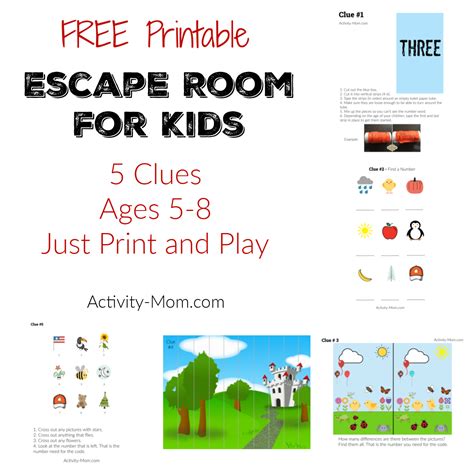 printable escape room