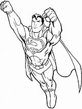 Superman Coloring Batman Pages Color Easy Drawing Getcolorings Getdrawings sketch template