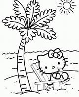 Coloring Pages Luau Kitty Hello Hawaiian Beach Summer Printables Themed Printable Sheets Disney Kids Color Party Print Getdrawings Library Clipart sketch template