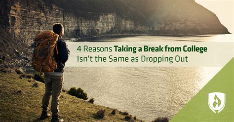 4 Reasons Taking A Break From College Isn T The Same As Dropping Out