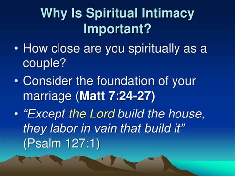 Ppt Spiritual Intimacy In Marriage Powerpoint Presentation Free