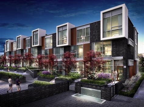 contemporary townhomes images  pinterest terraced