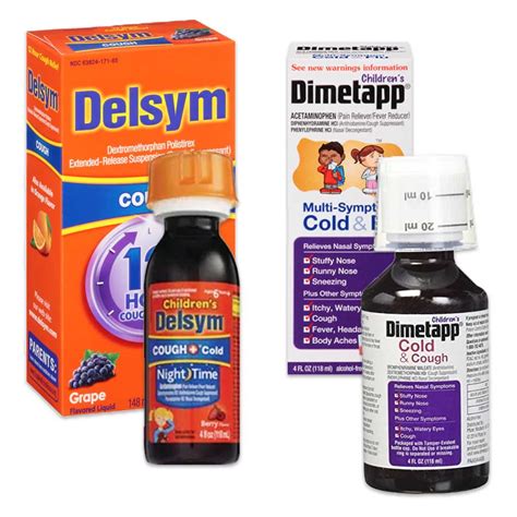 delsym  dimetapp cold cough medicine  children  oz gtm discount general stores
