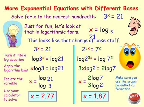solving exponential equations powerpoint
