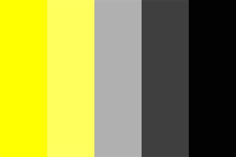 Yellow And Black Color Palette Black Color Palette Grey Color